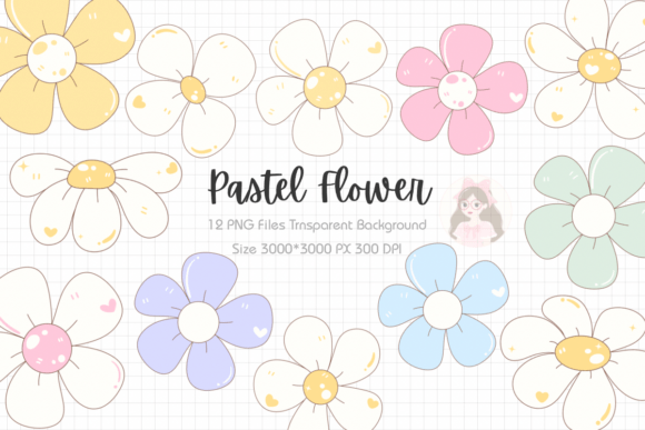 Download Spring Pastel Flower Clipart PNG - Flower clipart Collection