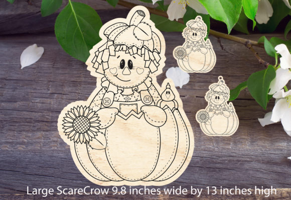 Download ScareCrow Fall Decor Laser - Scarecrow Collection