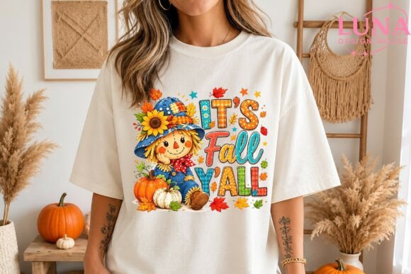 Download It's Fall Y'all Scarecrow PNG Clipart - Scarecrow Collection