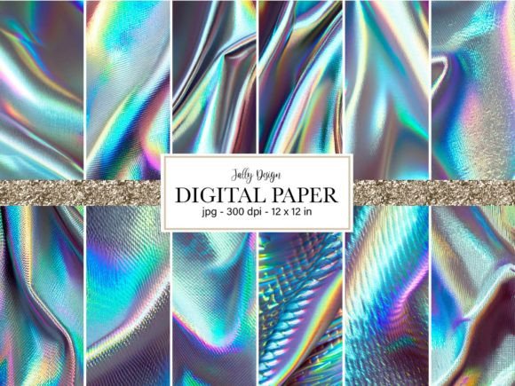 Download Iridescent Silver Woven Fabric Paper - Premium Resources