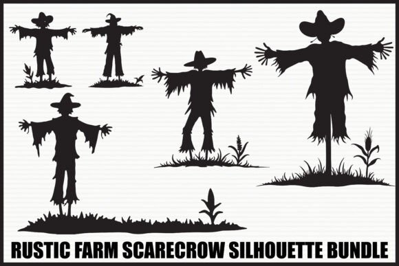 Download Rustic Farm Scarecrow Bundle - Scarecrow Collection