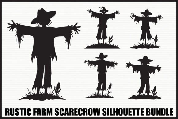 Download Rustic Farm Scarecrow Bundle - Scarecrow Collection