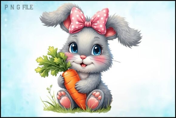 Download Watercolor Bunny Clipart PNG - Bunny clipart Collection