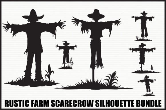 Download Rustic Farm Scarecrow Bundle - Scarecrow Collection