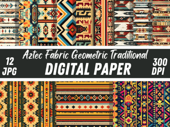 Download Aztec Fabric Paper Pattern Background - Fabric paper Collection