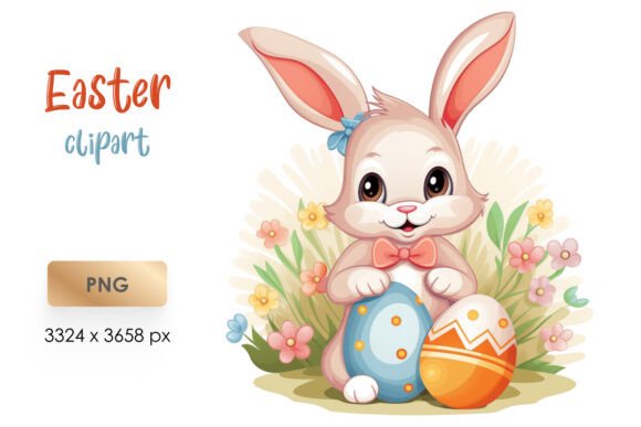 Download Easter Bunny Clipart Sublimation PNG - Bunny clipart Collection