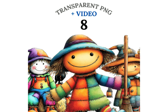 Download 8 Cute Scarecrow Clipart - Scarecrow Collection