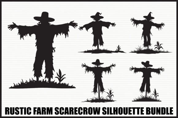 Download Rustic Farm Scarecrow Bundle - Scarecrow Collection