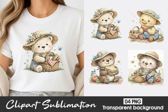Download Cute Scarecrow Friends Clipart PNG - Scarecrow Collection